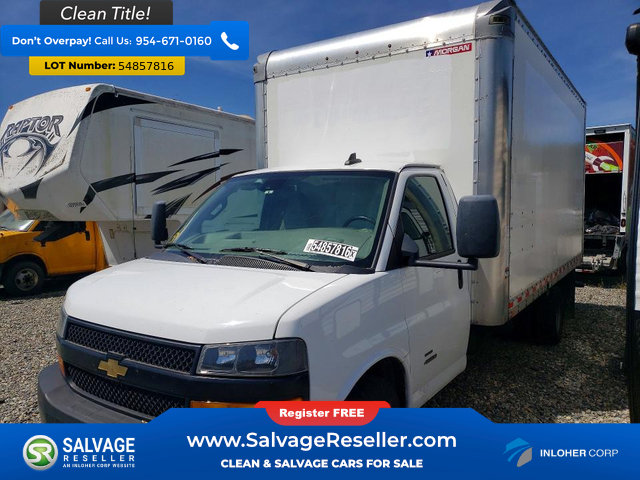 Used 2021 Chevrolet Express 4500 Extended w/ Power Convenience Package RWD image 1