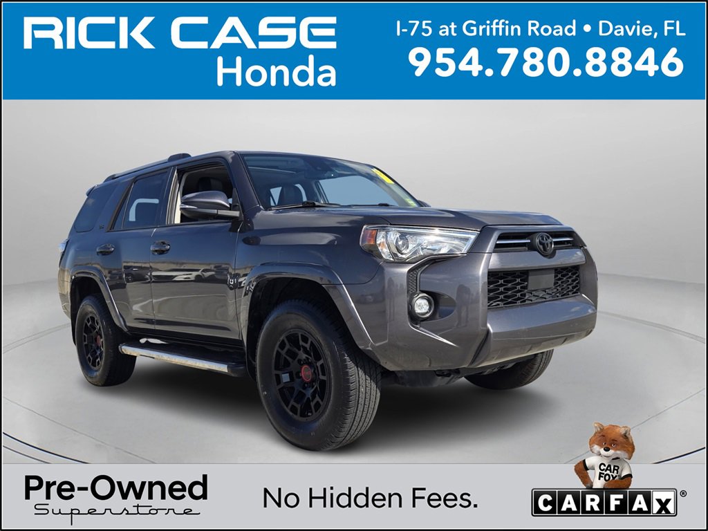 Used 2021 Toyota 4Runner SR5 Premium w/ Moonroof Package
