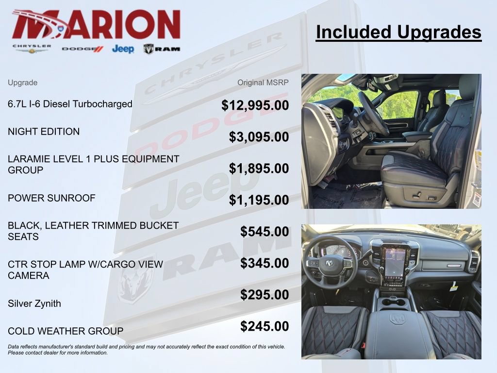 New 2026 RAM 2500 Laramie w/ Night Edition AWD/4WD image 9