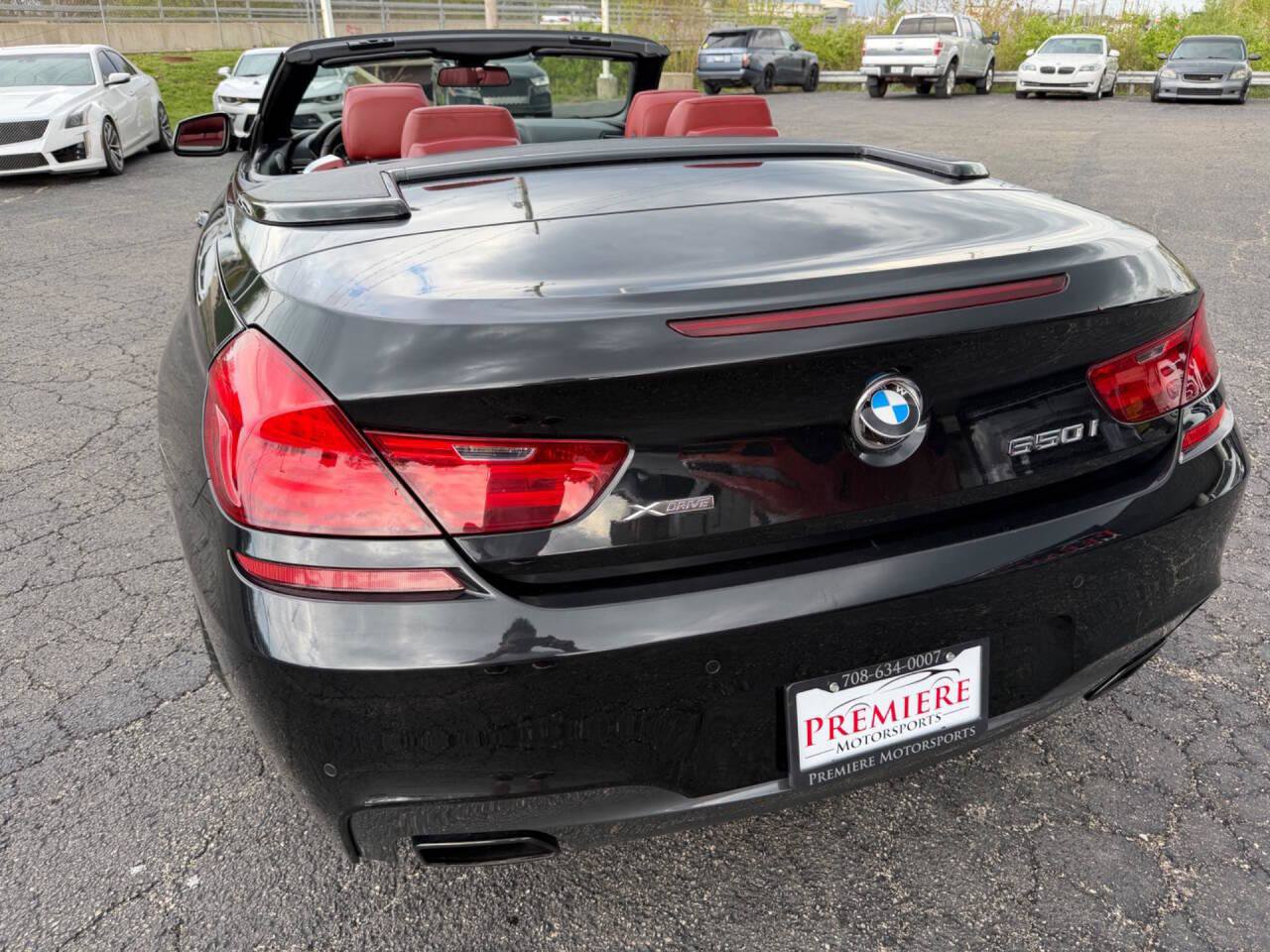 Used 2015 BMW 650i xDrive Convertible AWD/4WD image 8