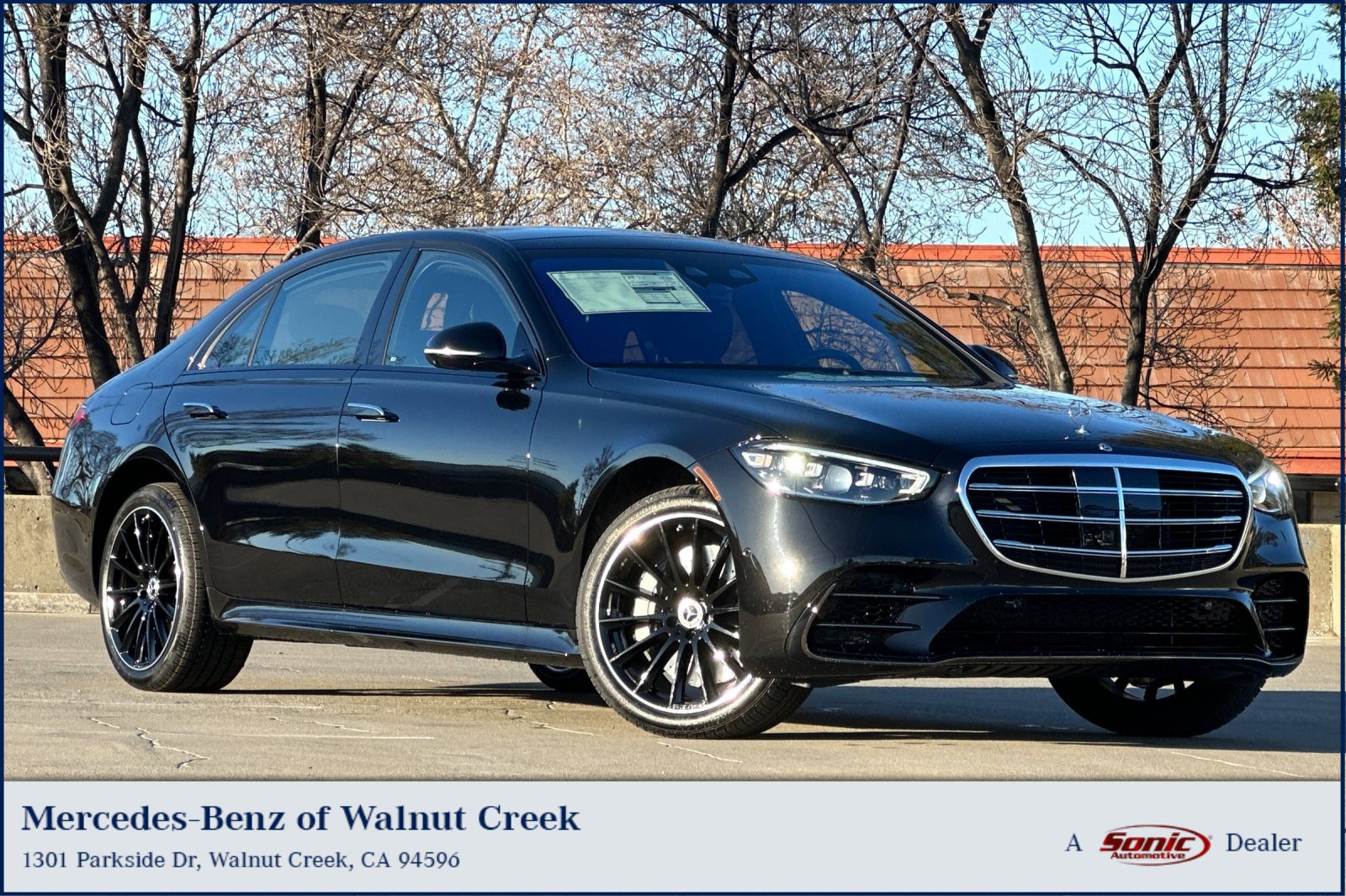 New 2025 Mercedes-Benz S 580 4MATIC Sedan