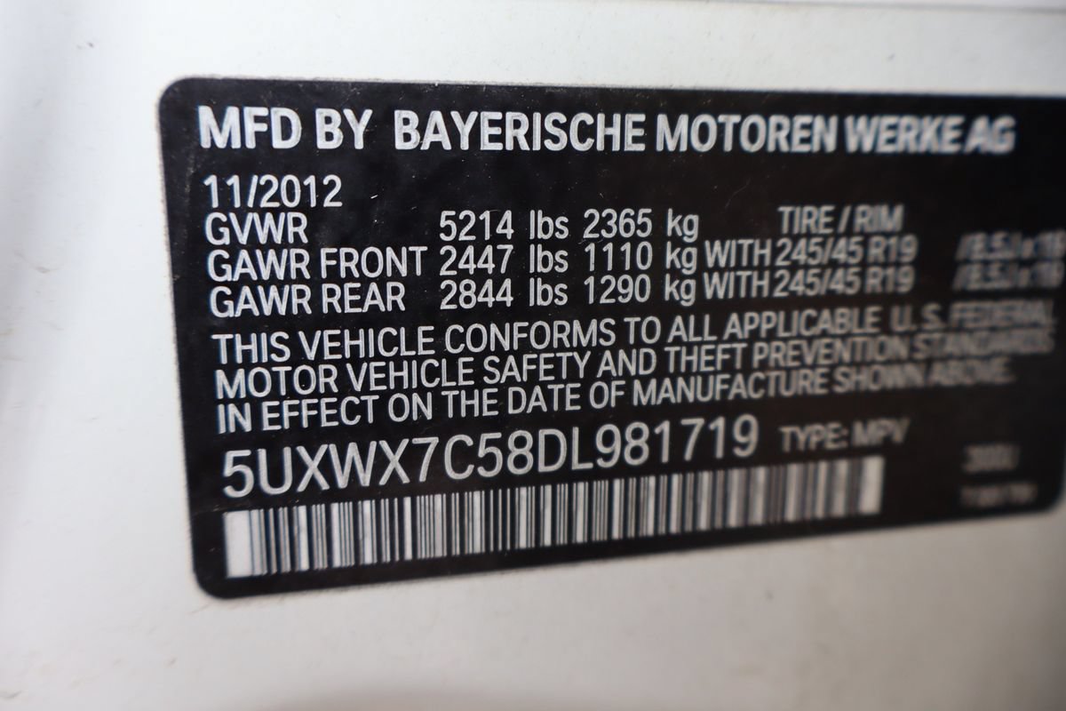 Used 2013 BMW X3 xDrive35i AWD/4WD image 47