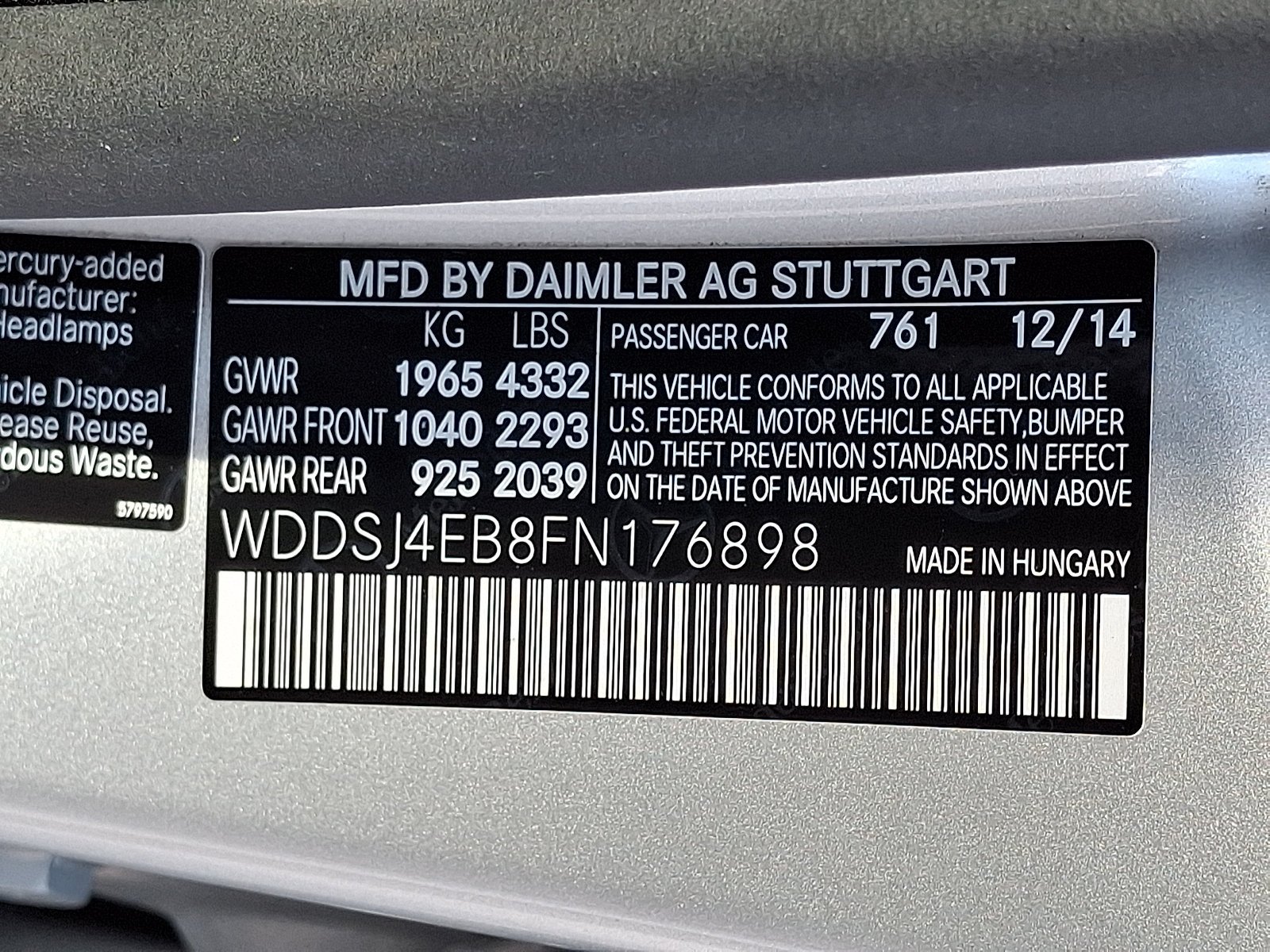 Used 2015 Mercedes-Benz CLA 250 image 30