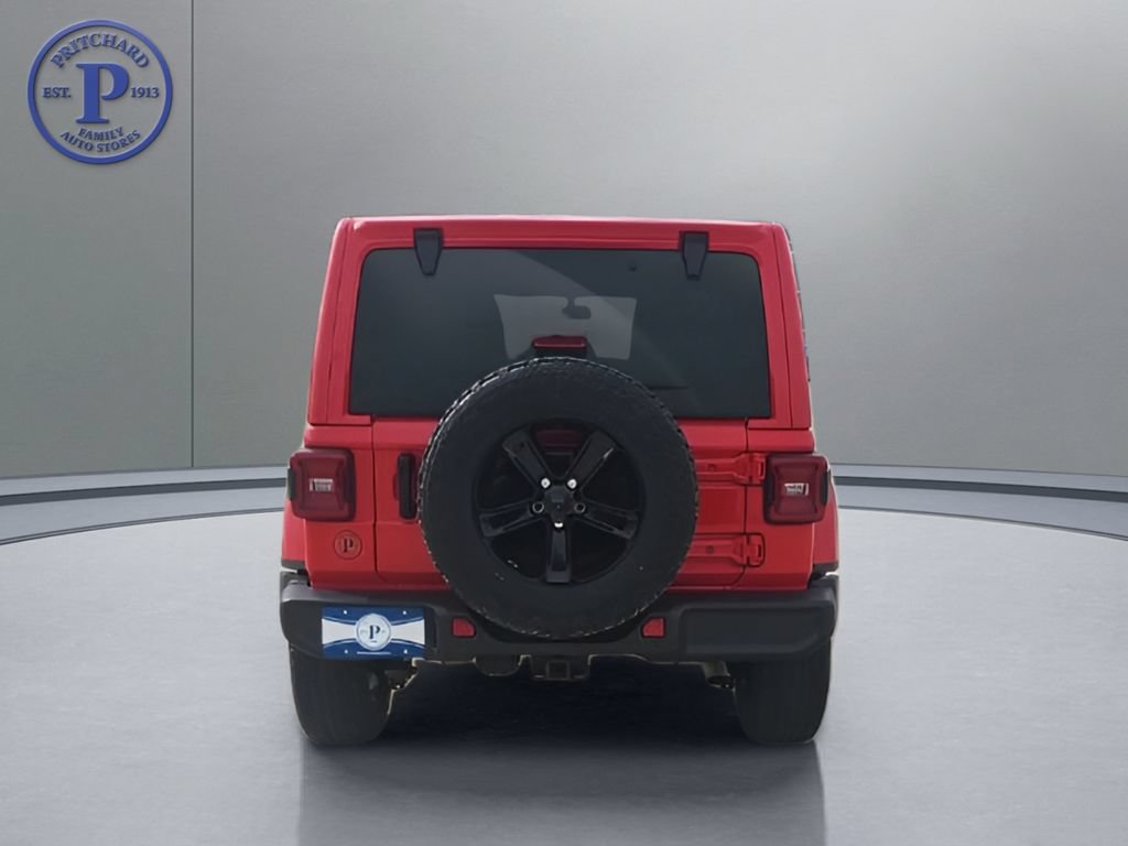 Used 2021 Jeep Wrangler Unlimited Sahara AWD/4WD image 7