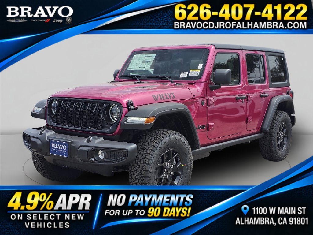 New 2026 Jeep Wrangler Unlimited Sport AWD/4WD image 1