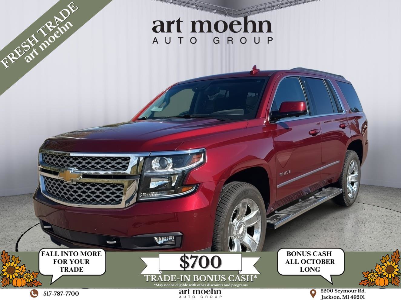 Used 2018 Chevrolet Tahoe LT w/ LT Signature Package