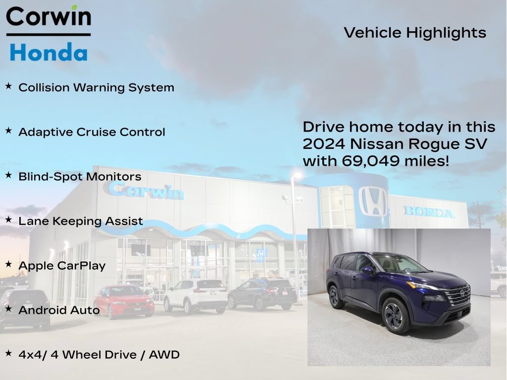 Used 2024 Nissan Rogue SV AWD/4WD image 6