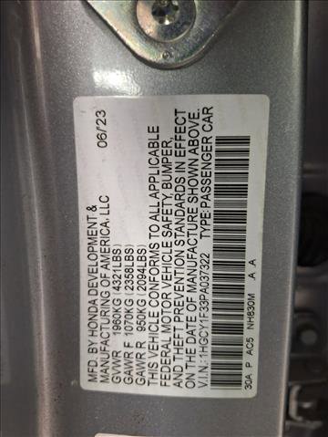 Used 2023 Honda Accord EX image 23