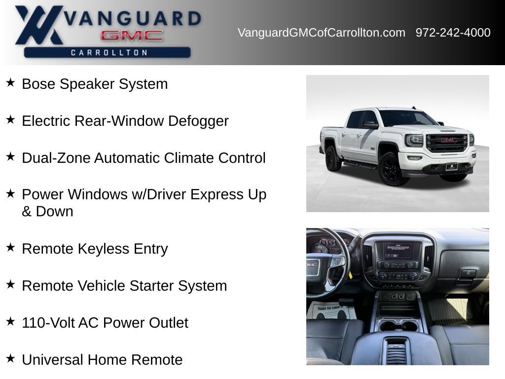 Used 2016 GMC Sierra 1500 SLT w/ All Terrain X Package AWD/4WD image 12