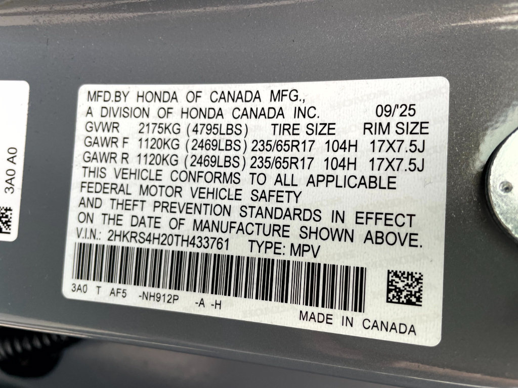 Certified 2026 Honda CR-V LX image 22