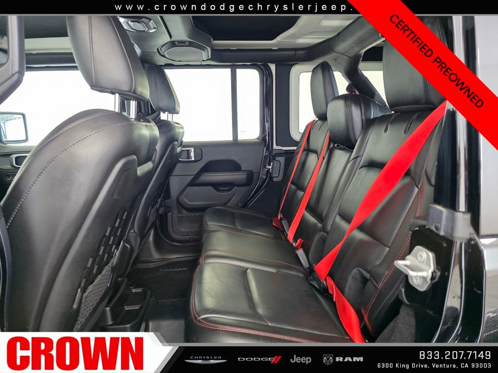 Certified 2020 Jeep Wrangler Unlimited Rubicon w/ Quick Order Package 28Y Recon image 19