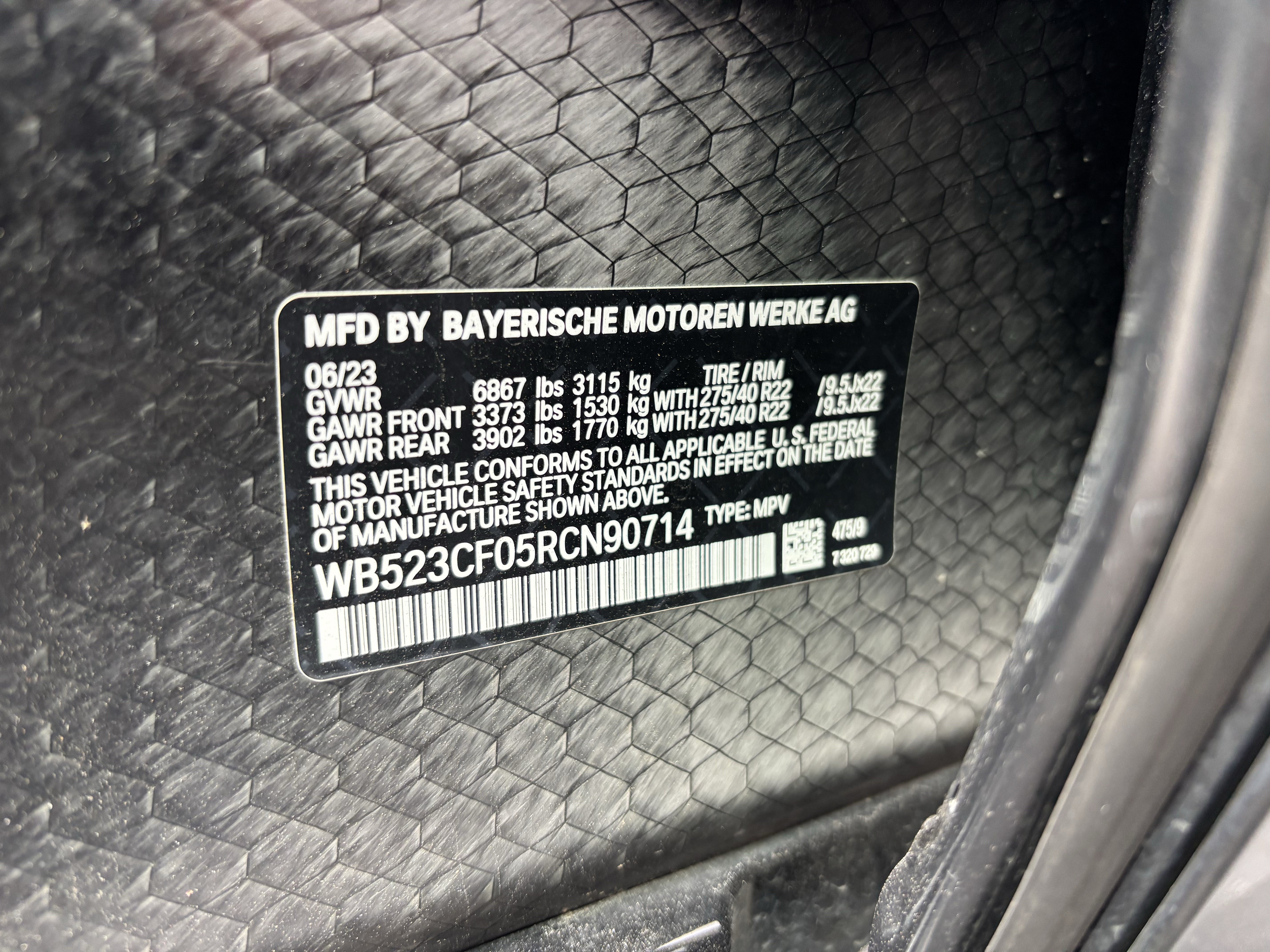 Certified 2024 BMW iX xDrive50 w/ Premium Package AWD/4WD image 38