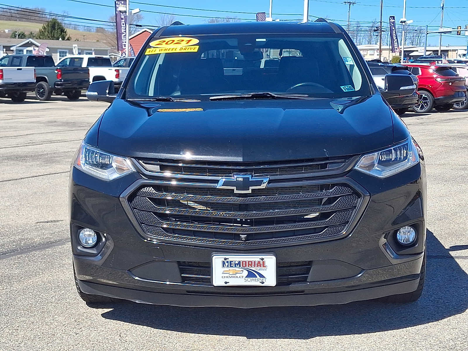 Used 2021 Chevrolet Traverse Premier w/ Redline Edition AWD/4WD image 3