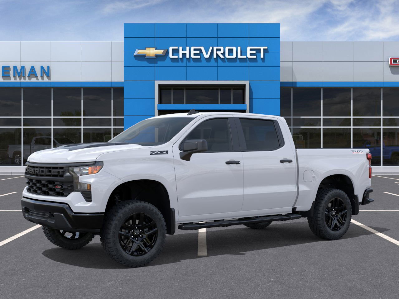 New 2026 Chevrolet Silverado 1500 Custom Trail Boss w/ Dark Appearance Package image 2