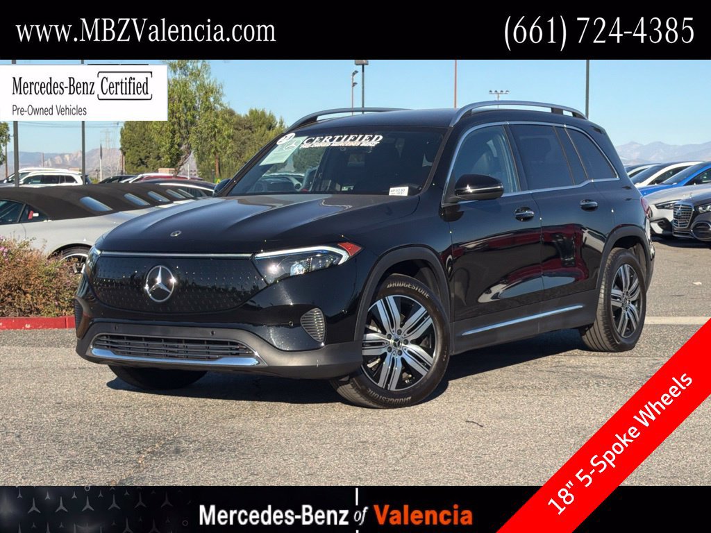 Certified 2024 Mercedes-Benz EQB 250+
