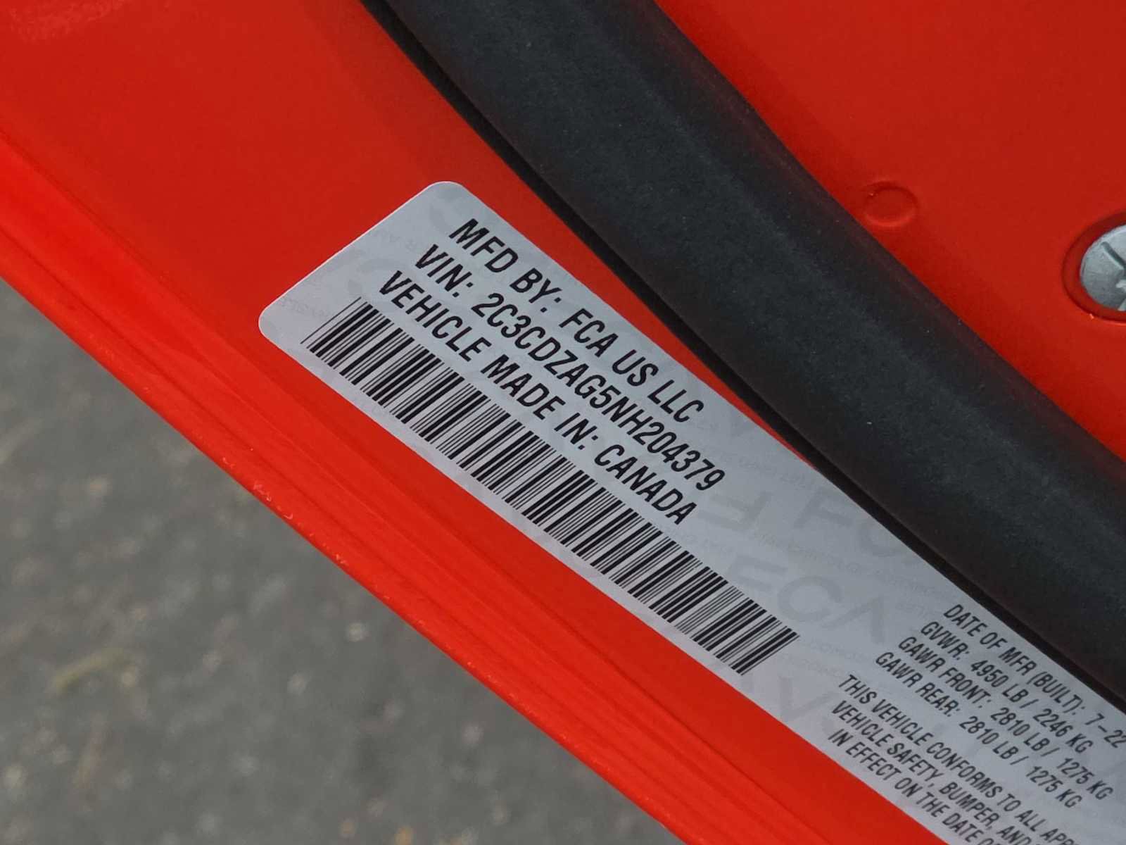 Used 2022 Dodge Challenger SXT w/ Blacktop Package RWD image 25