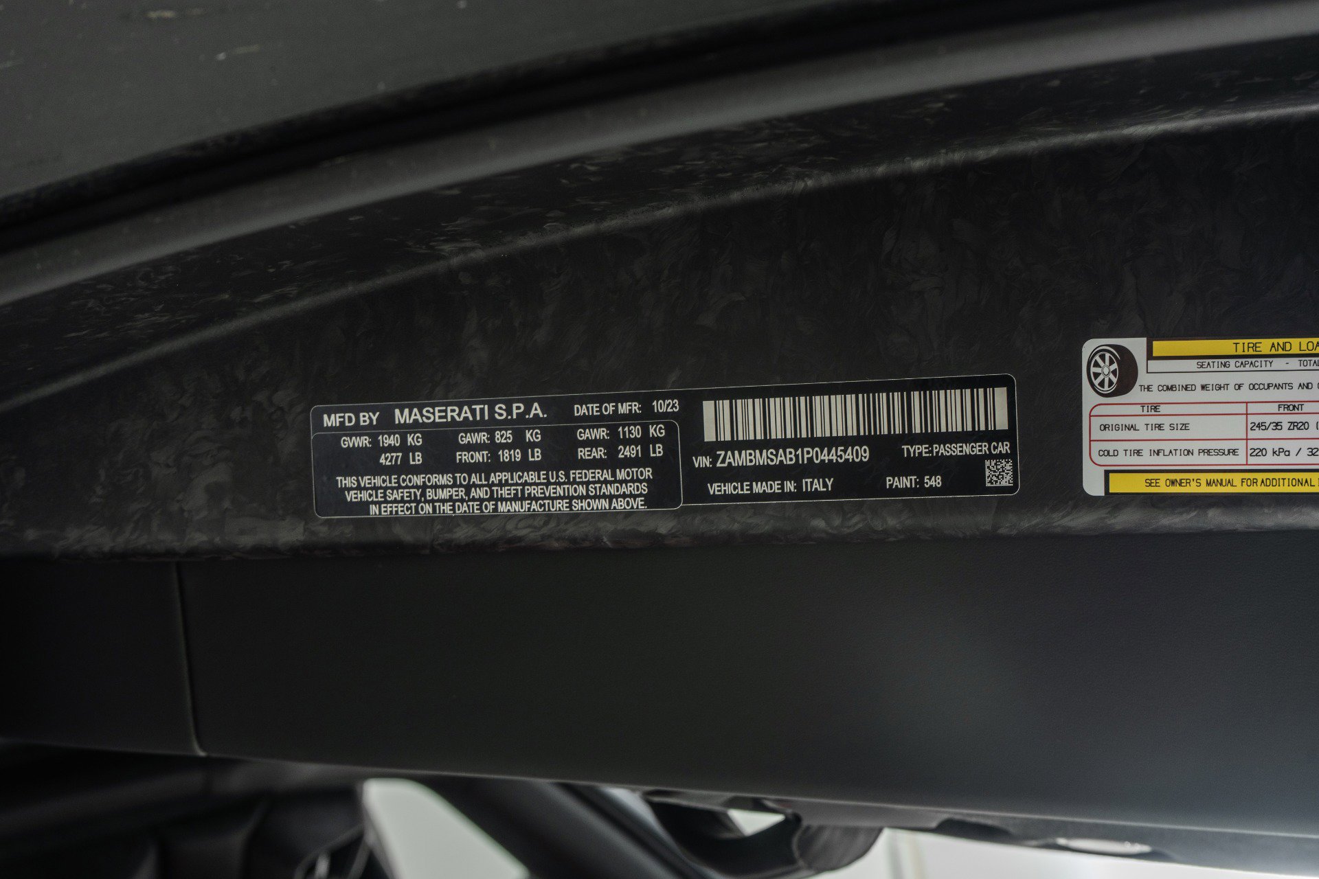 Used 2023 Maserati MC20 Cielo -351 Miles, Lightweight image 19