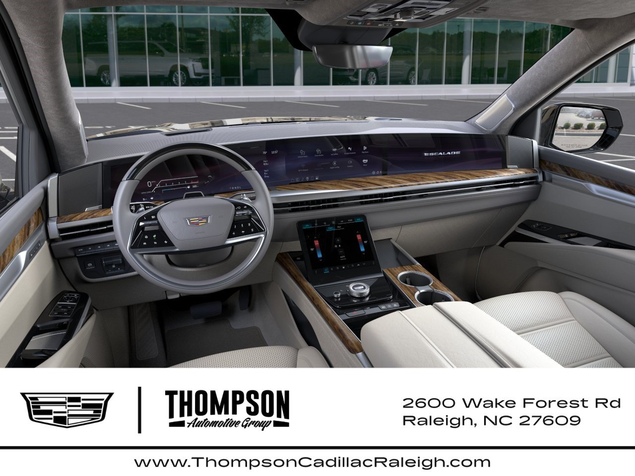 New 2026 Cadillac Escalade Platinum Sport w/ LPO, ONYX Package AWD/4WD image 15