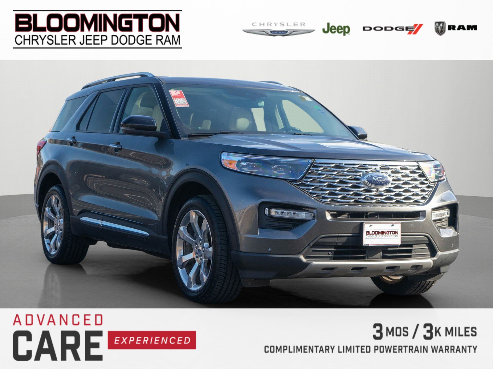 Used 2020 Ford Explorer Platinum image 1