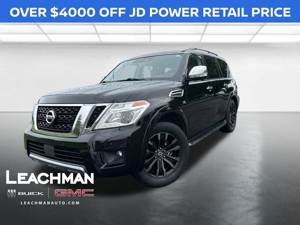 Used 2020 Nissan Armada Platinum w/ Captain's Chairs Package AWD/4WD 360° Tour