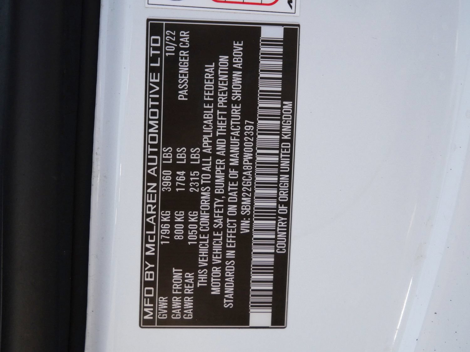 Used 2023 McLaren GT RWD image 27