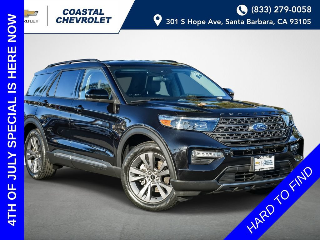 Used 2022 Ford Explorer XLT w/ Equipment Group 202A RWD image 1