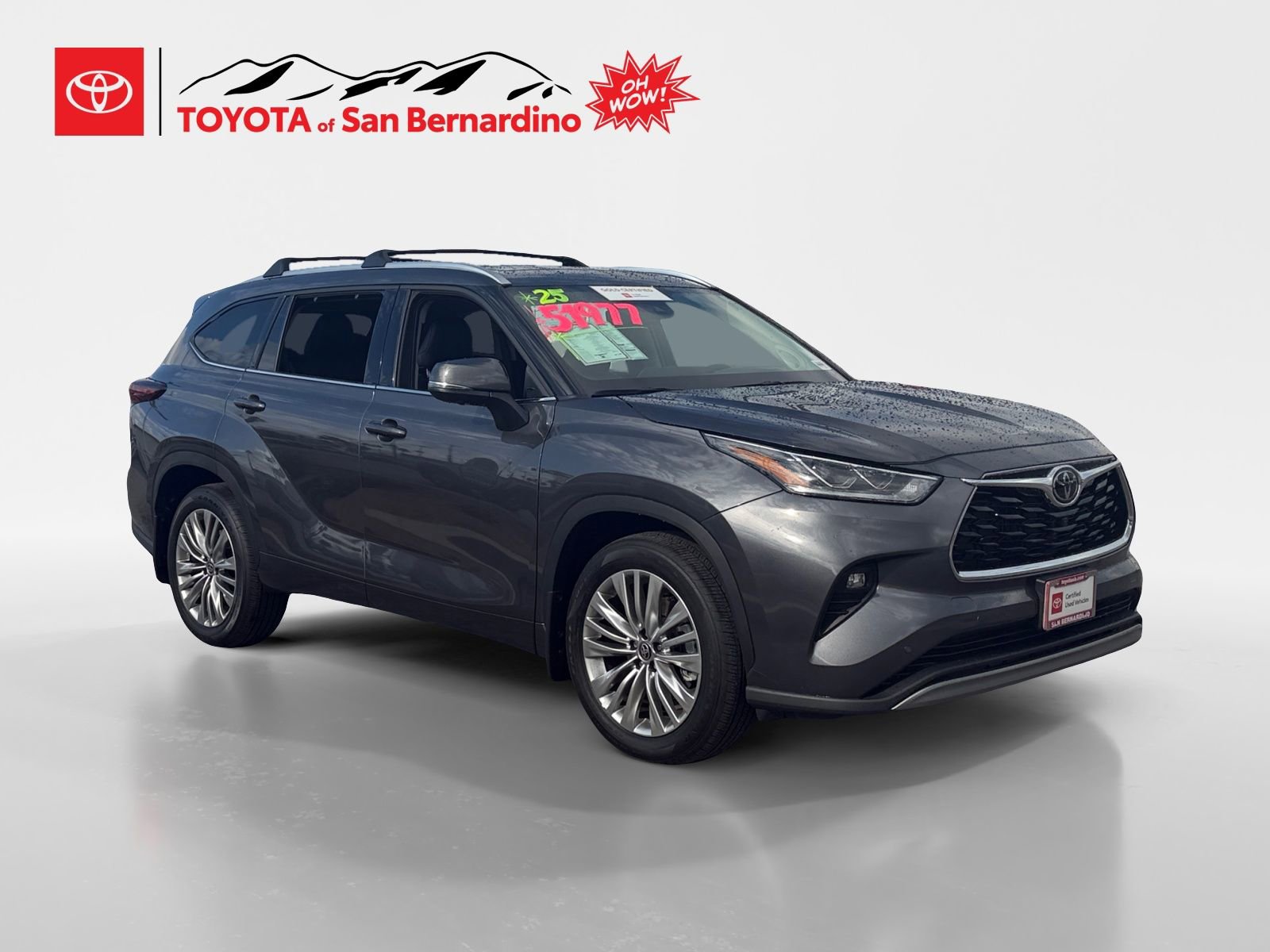 Certified 2025 Toyota Highlander Platinum image 7