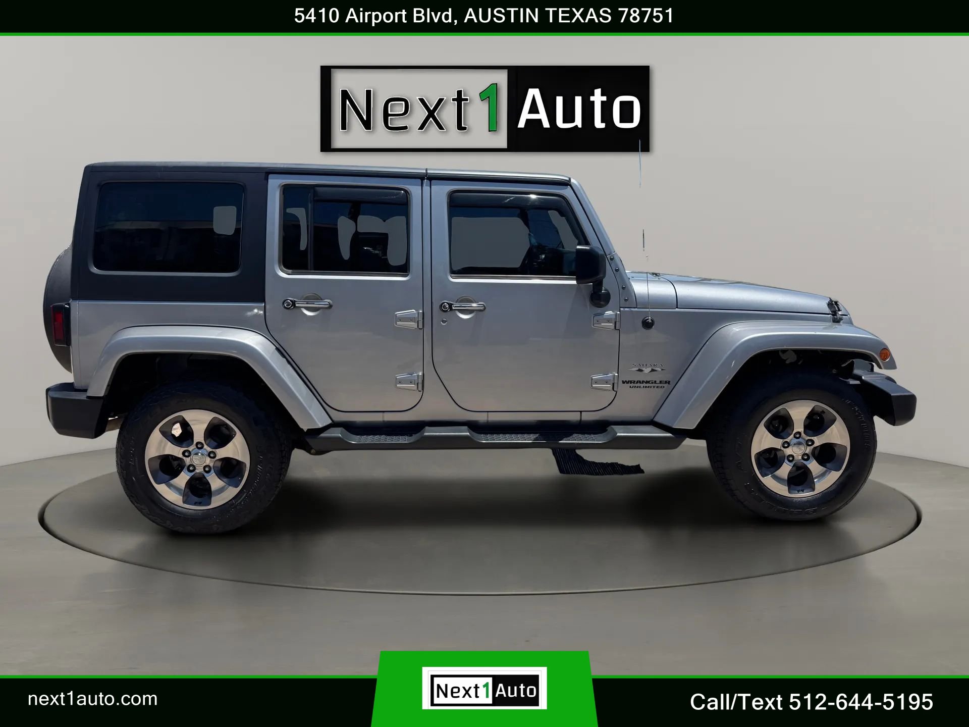 Used 2016 Jeep Wrangler Unlimited Sahara w/ Max Tow Package AWD/4WD image 5