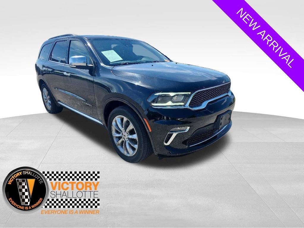 Used 2021 Dodge Durango Citadel w/ Premium Entertainment Group RWD image 1