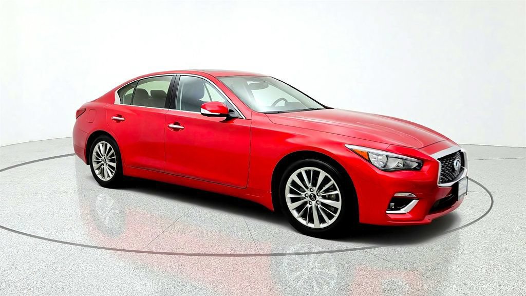 Used 2023 INFINITI Q50 Luxe w/ Cargo Package AWD/4WD image 3