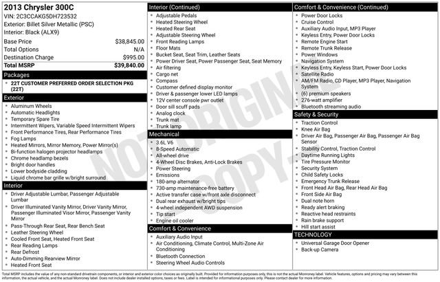 Used 2013 Chrysler 300 C image 6
