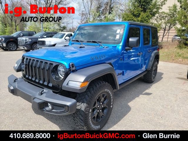 Used 2022 Jeep Wrangler Unlimited Sport image 3