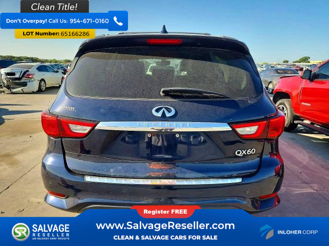 Used 2017 INFINITI QX60 Luxe w/ Deluxe Technology Package AWD/4WD image 8