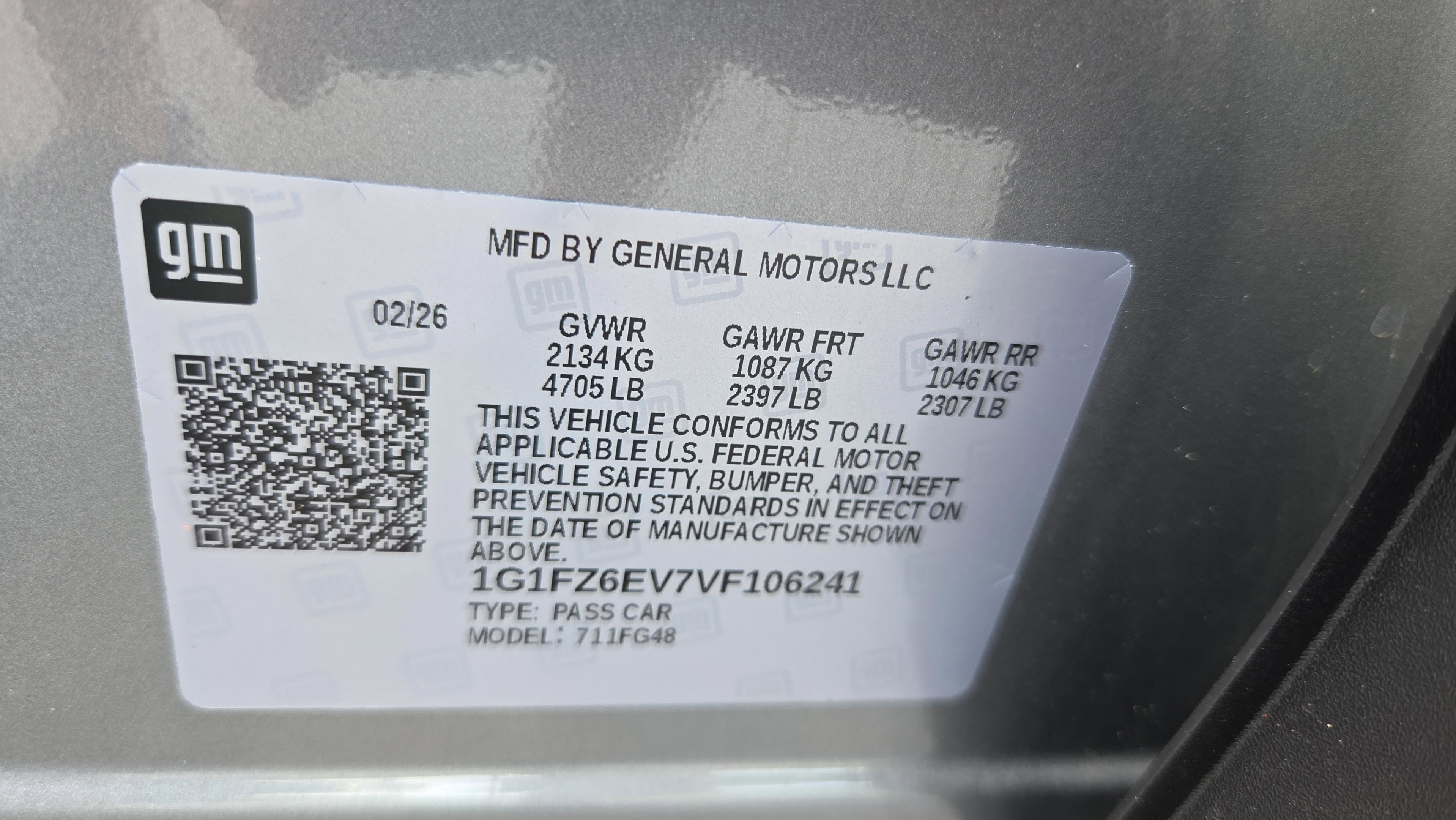 New 2027 Chevrolet Bolt RS w/ LPO, All-Weather Package FWD image 16