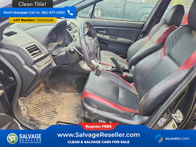 Used 2015 Subaru WRX STI Limited AWD/4WD image 9