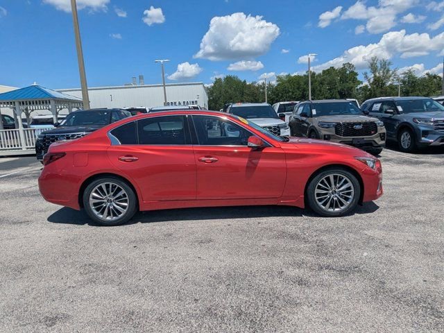 Used 2023 INFINITI Q50 Luxe w/ Cargo Package RWD image 4
