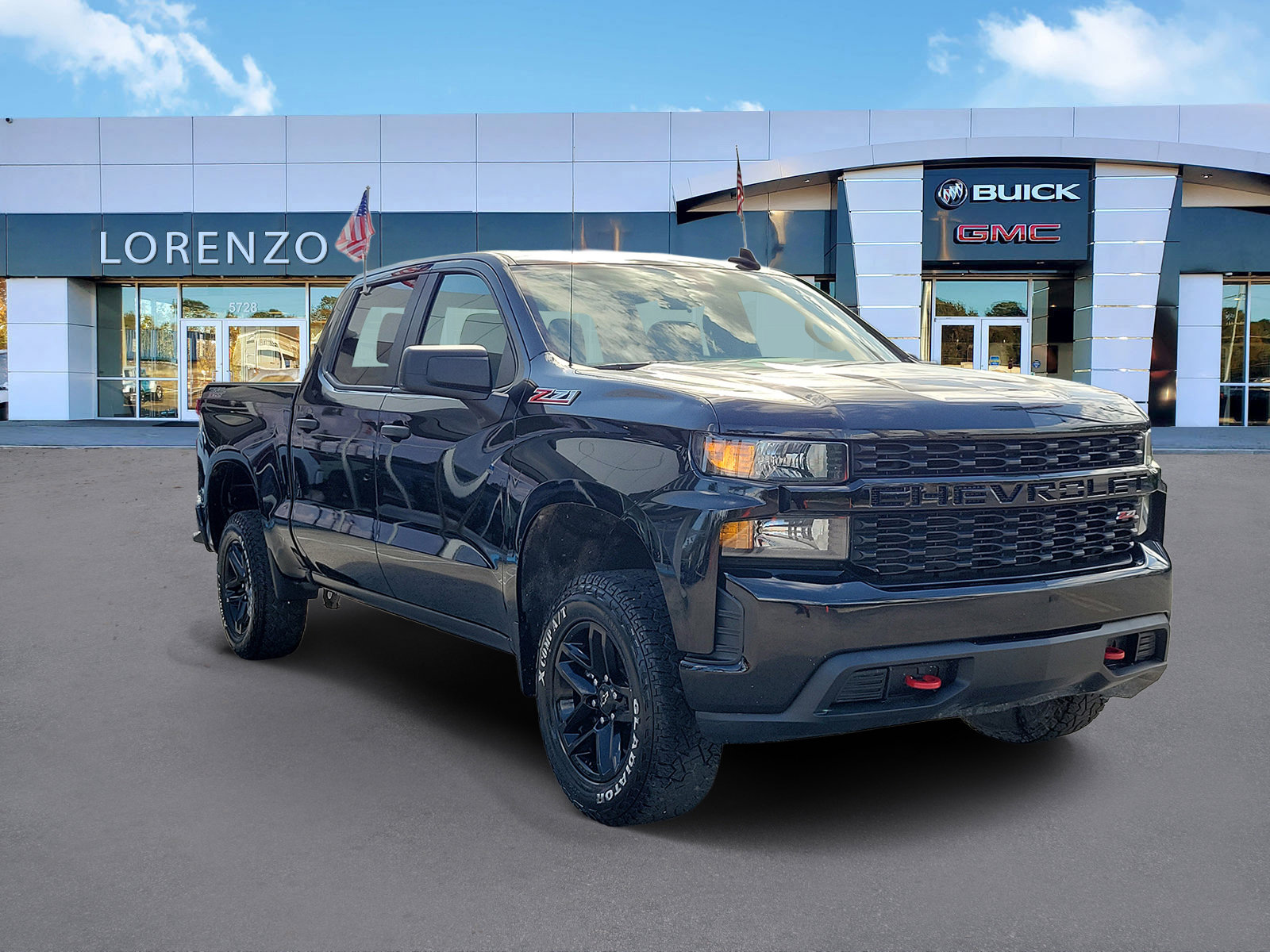 Used 2020 Chevrolet Silverado 1500 Custom Trail Boss w/ Custom Convenience Package AWD/4WD image 3