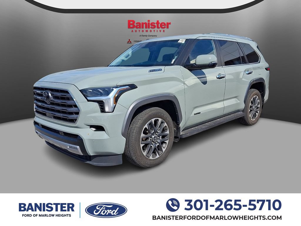 Used 2024 Toyota Sequoia Limited w/ Tow Technology Package