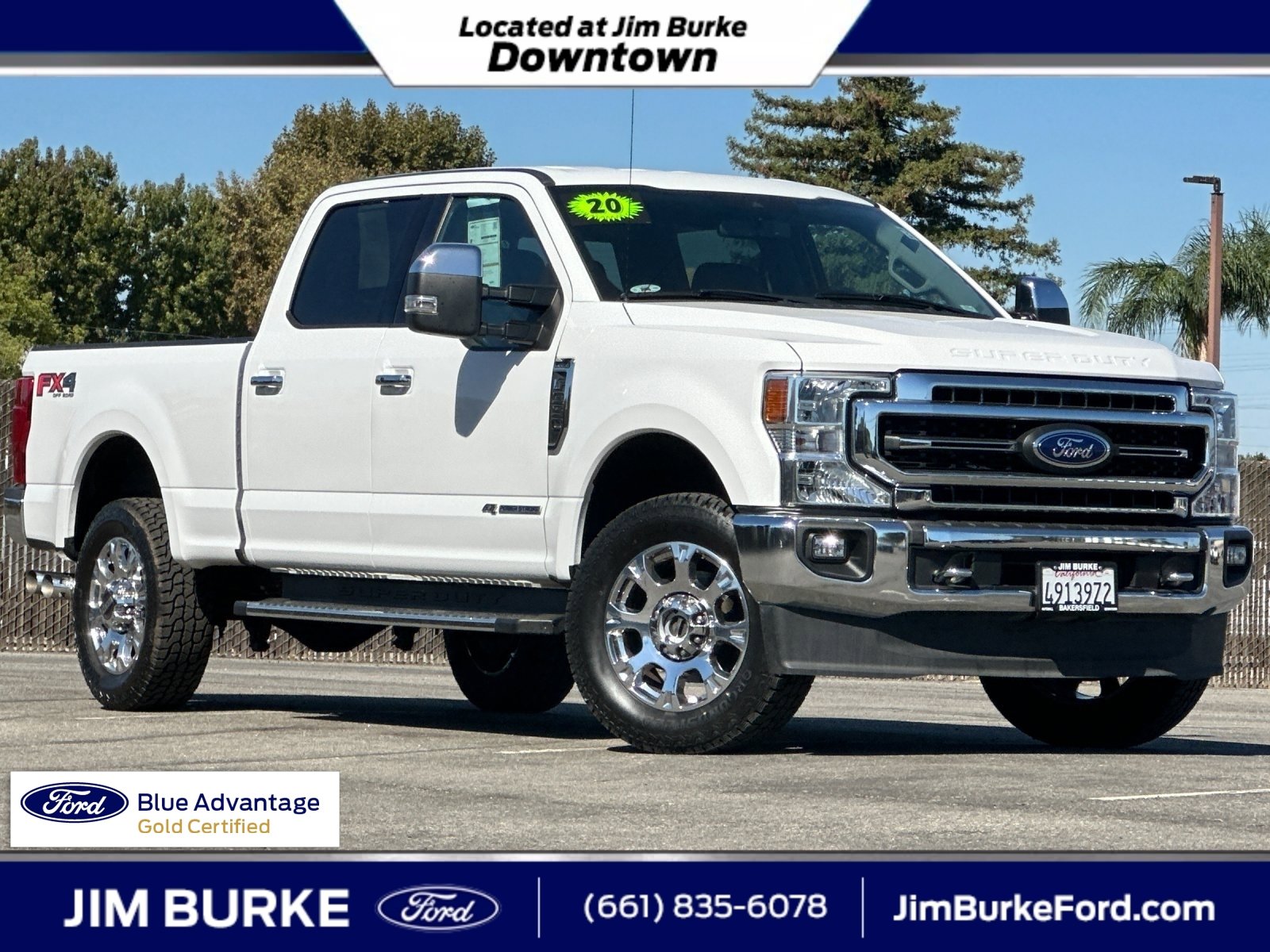 Certified 2020 Ford F350 Lariat w/ Lariat Ultimate Package image 1