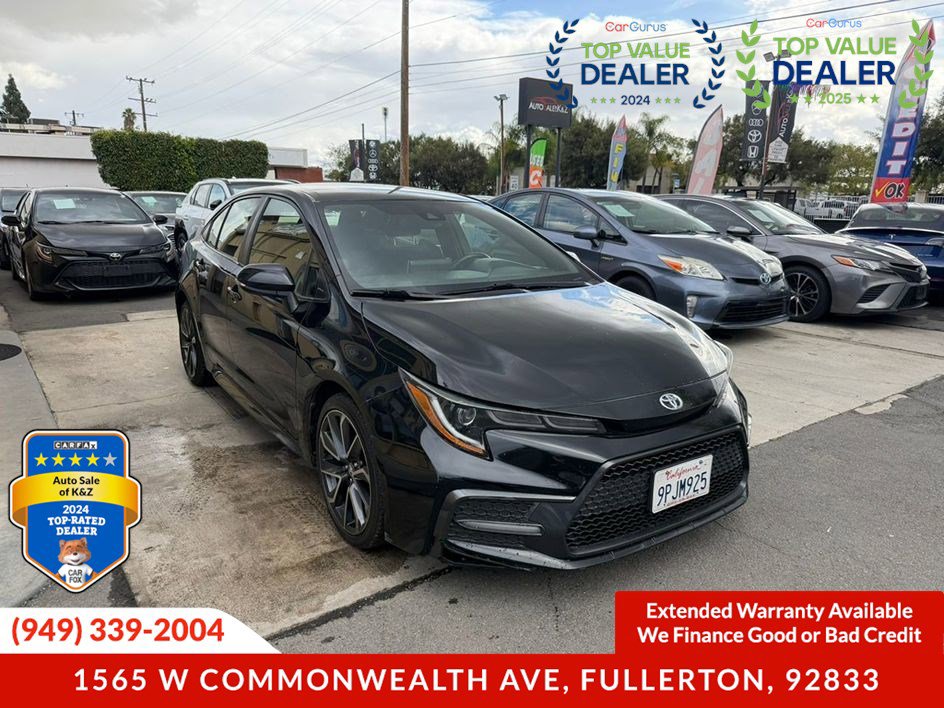 Used 2020 Toyota Corolla SE w/ SE Premium Package FWD image 10