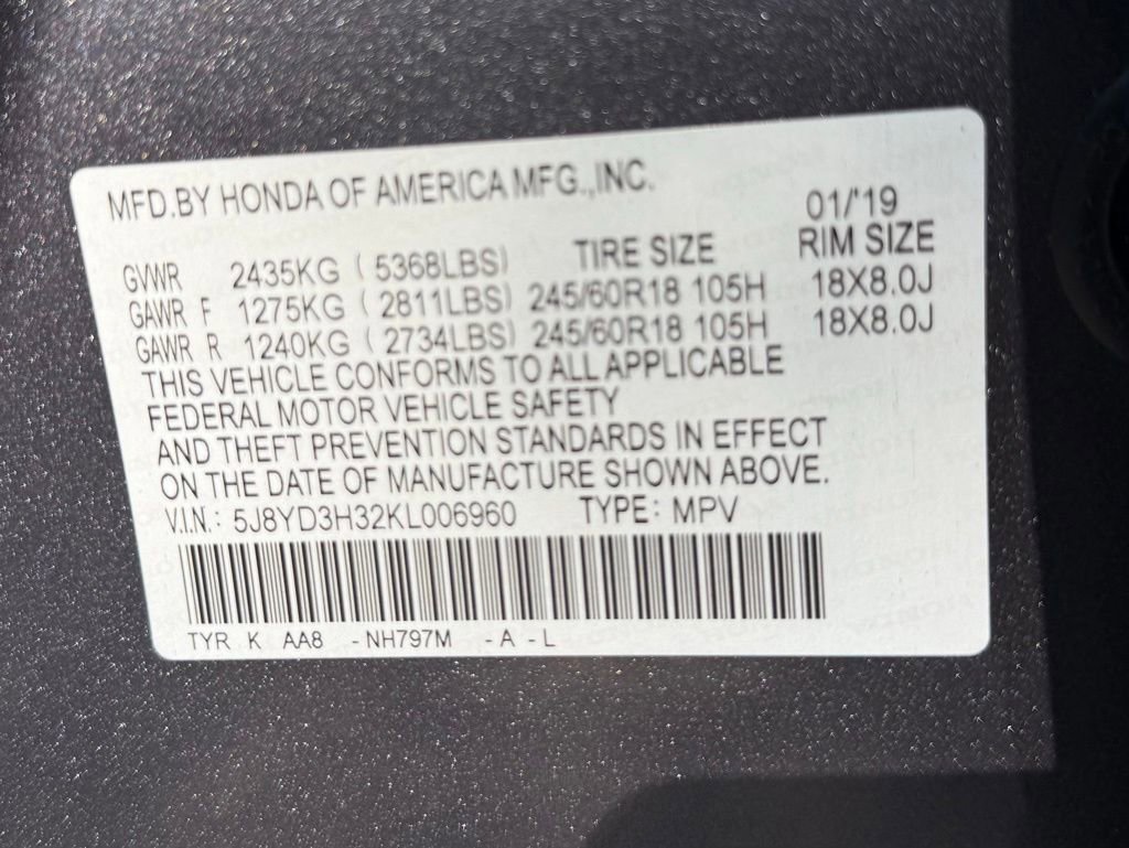 Used 2019 Acura MDX FWD image 53