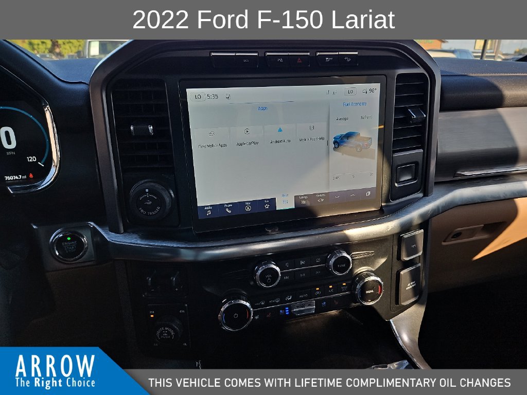 Used 2022 Ford F150 Lariat w/ Equipment Group 502A High AWD/4WD image 25