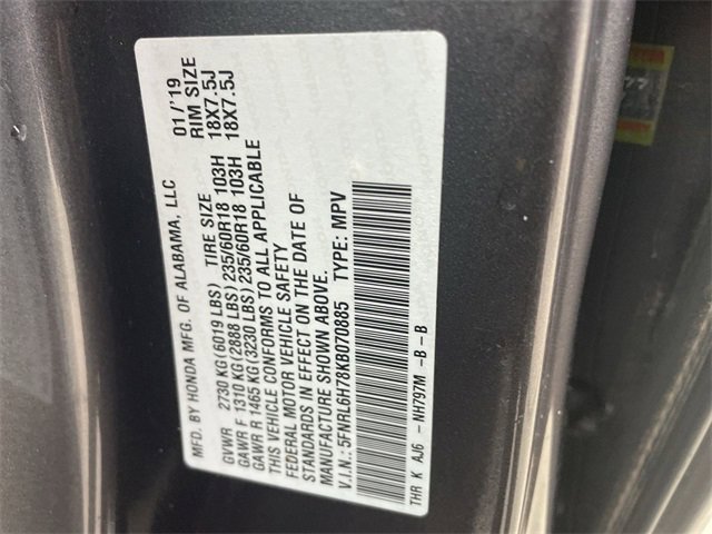 Used 2019 Honda Odyssey EX-L image 34