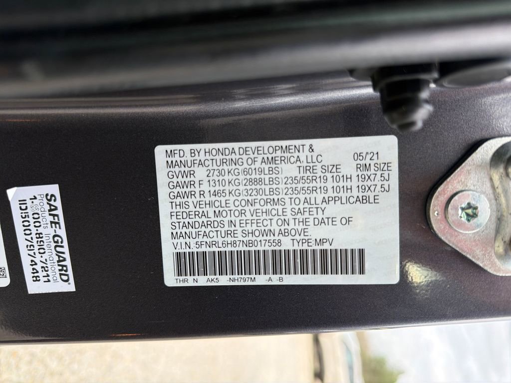 Used 2022 Honda Odyssey Touring image 29