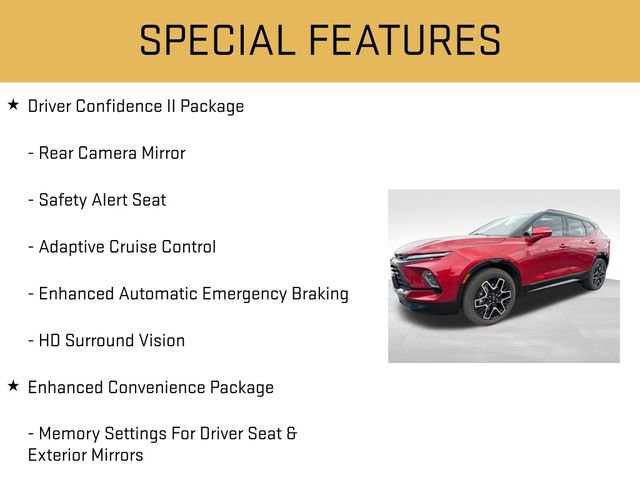Used 2023 Chevrolet Blazer RS w/ Driver Confidence II Package AWD/4WD image 12