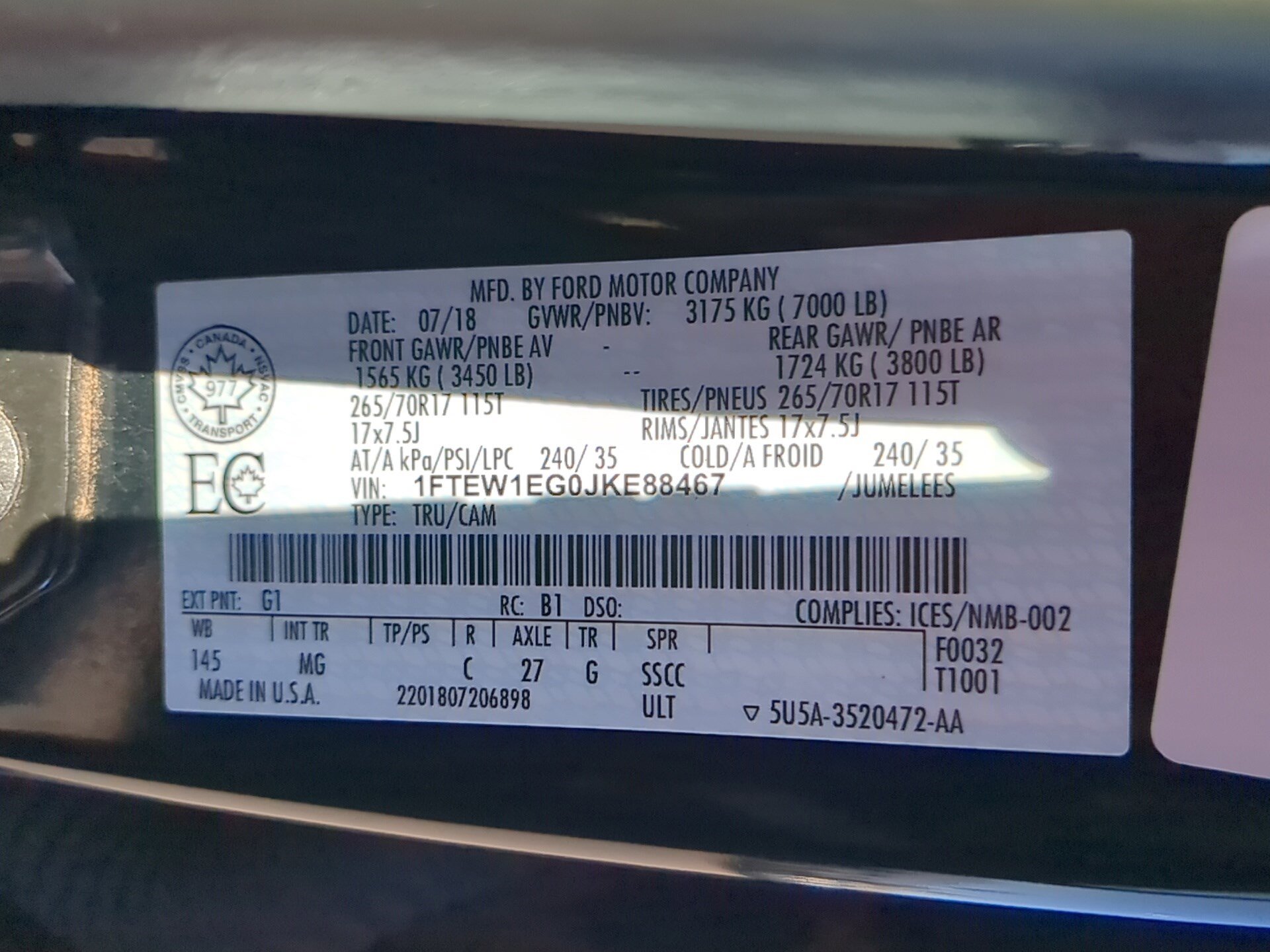 Used 2018 Ford F150 XLT image 29