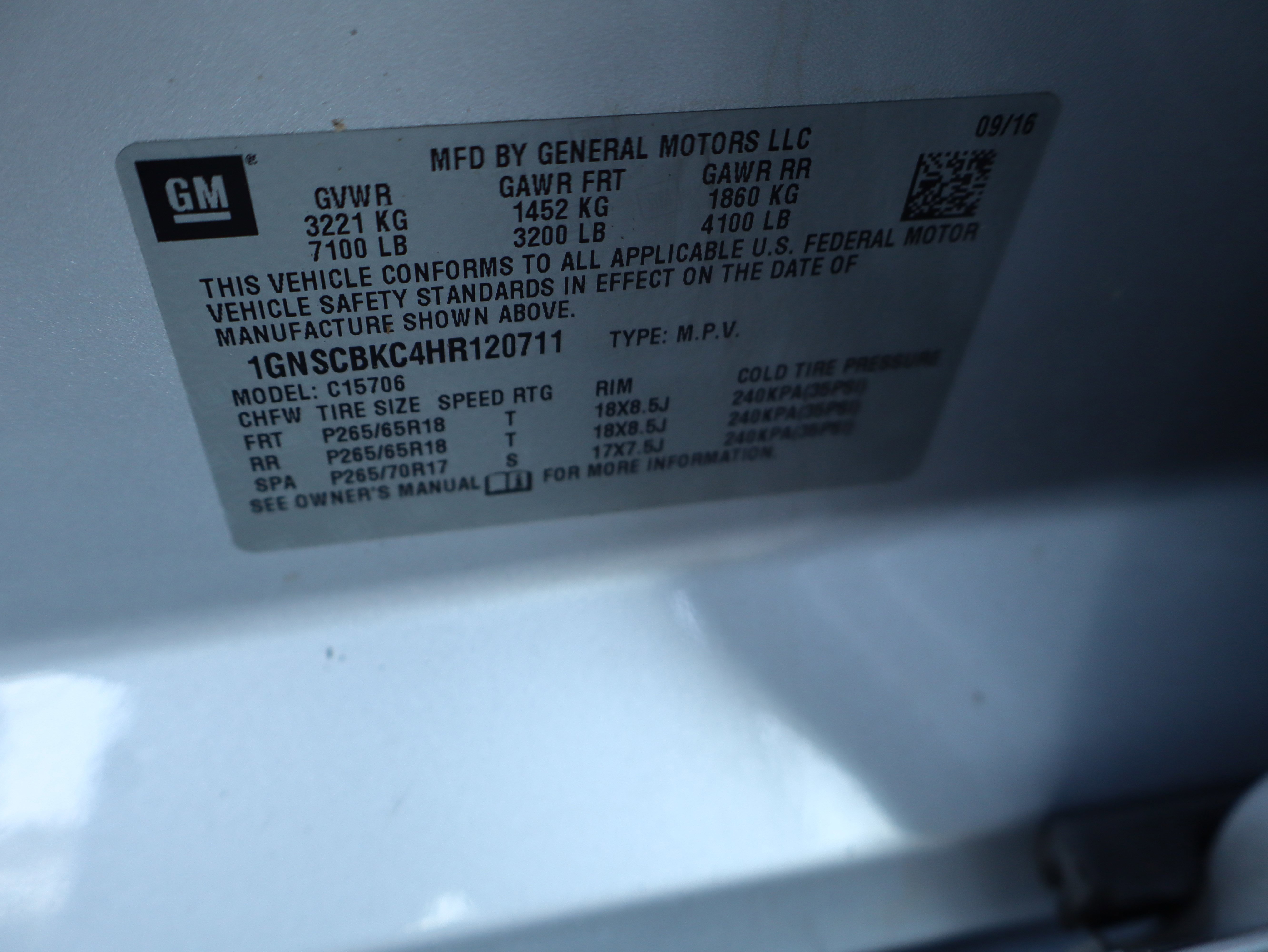 Used 2017 Chevrolet Tahoe LT RWD image 49