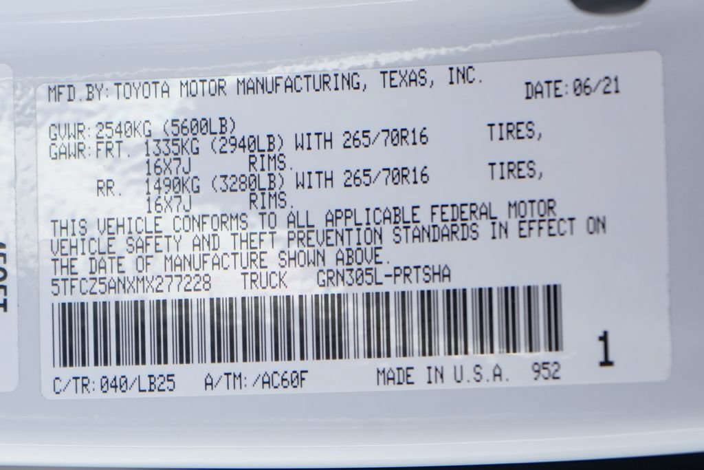 Used 2021 Toyota Tacoma TRD Pro AWD/4WD image 58