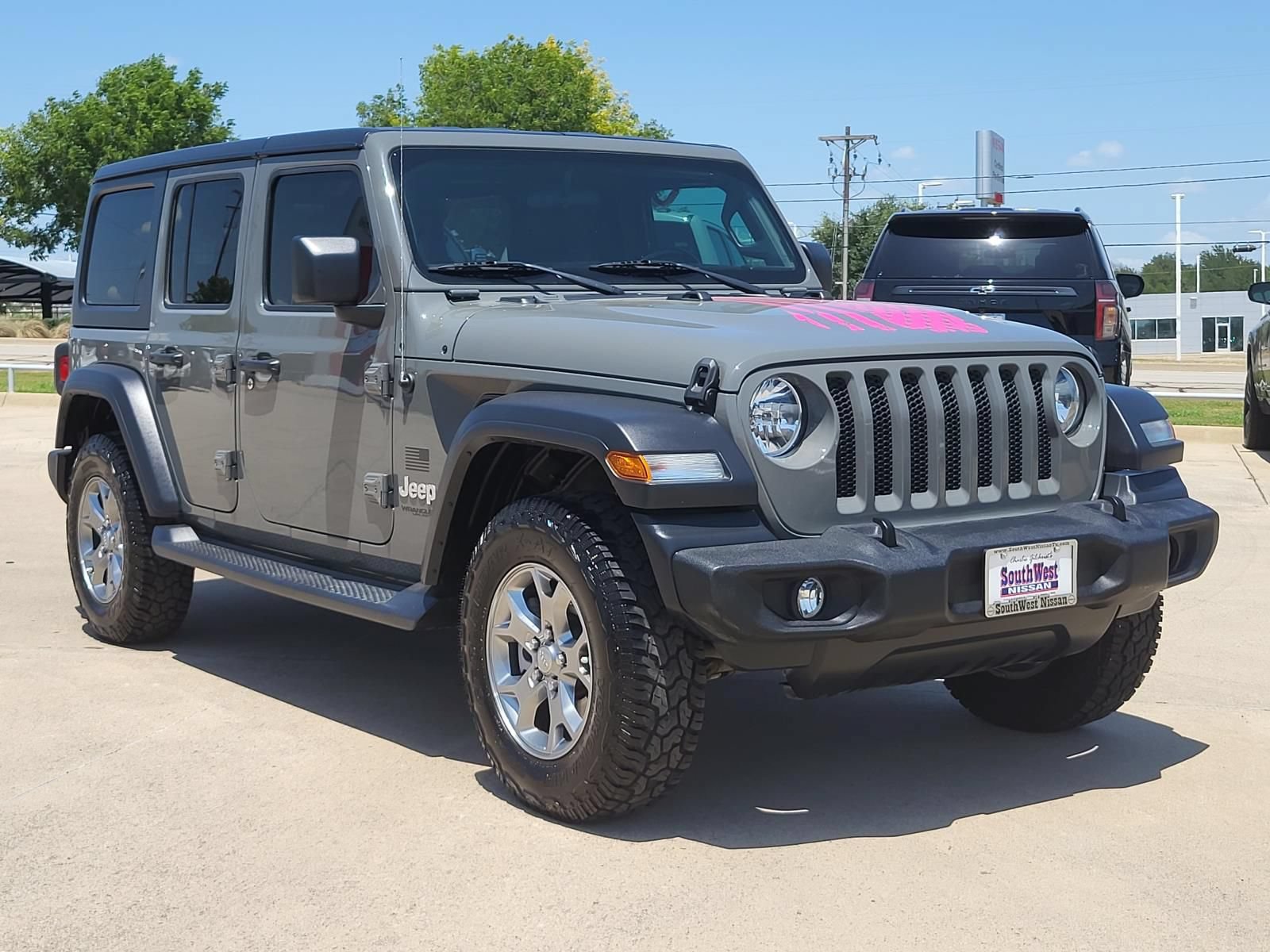 Used 2020 Jeep Wrangler Unlimited Sport AWD/4WD image 3