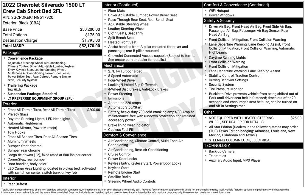 Used 2022 Chevrolet Silverado 1500 LT image 2